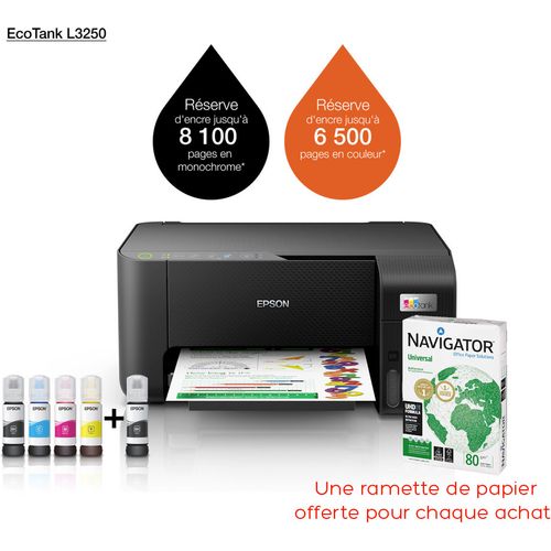 Imprimante Multifonction à Réservoirs rechargeables Epson EcoTank L3250