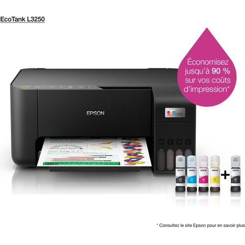 Imprimante Multifonction à Réservoirs rechargeables Epson EcoTank L3250