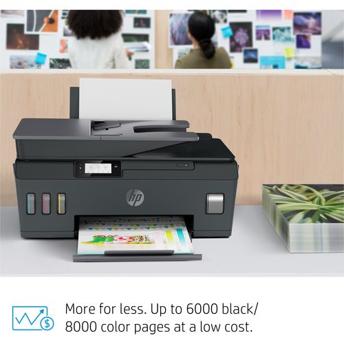 HP Smart Tank 530 Multifunction Printer with Refillable Tanks - 6