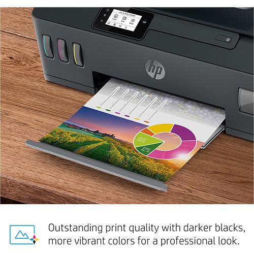 HP Smart Tank 530 Multifunction Printer with Refillable Tanks - 8
