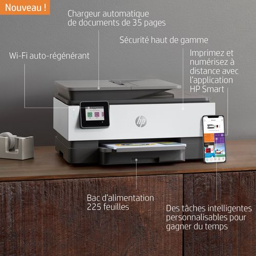 Imprimante multifonction Jet d’encre HP OfficeJet Pro 8023 - 5