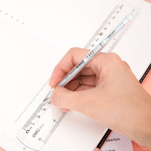 قاعدة بلاستيكية بيونير DELI بطول 20 سم / 8 بوصة - 2