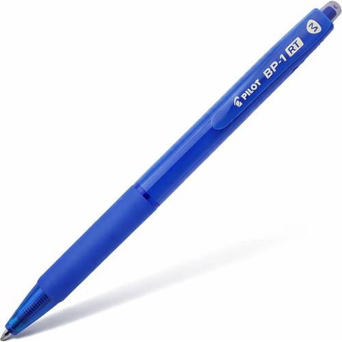 Stylo à bille rétractable Pilot BP-1 RT pack de 12 pcs - Bleu - 2