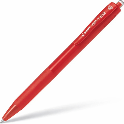 Stylo à bille rétractable Pilot BP-1 RT - Rouge