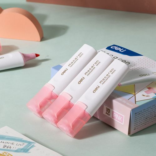 Surligneurs Deli HIGHLIGHTER S621S - Rose Pastel - 4