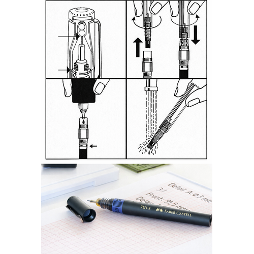 Stylo technique FABER-CASTELL TGS.1 0.30mm - 3