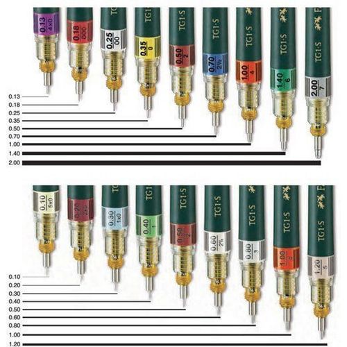 Stylo technique FABER-CASTELL TGS.1 0.30mm - 4