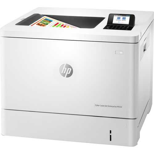HP LaserJet Enterprise M554dn Color Laser Printer - 3