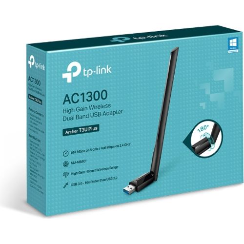 Clé Wifi TP-Link Archer T3U Plus AC1300 High Gain 5G