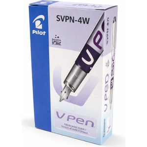 قلم حبر سائل Pilot VPen SVPN-4W قابل للمسح – أرجواني – عبوة 12 قطعة