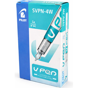 Stylo plume Pilot VPen SVPN-4W effaçable -Turquoise- pack de 12pcs