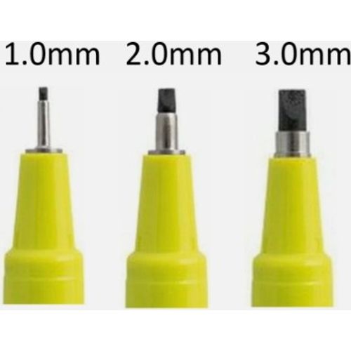 Stylo Calligraphie Pilot Lettering Pen 20 SWN-DRL-20-B – Feutre 2.0 mm - 3