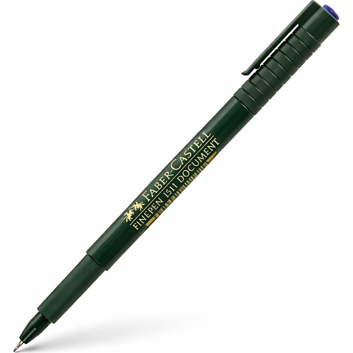 قلم فاينلاينر فابر كاستل Finepen 1511 – رأس 0.4 مم -أزرق