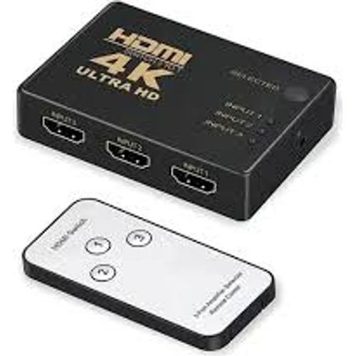 HDMI Switch 4K 3 Input 1 Output