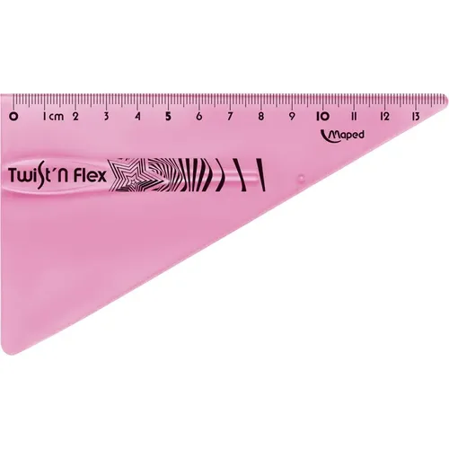 Equerre 60° MAPED Twist'n Flex  - Rose - 2
