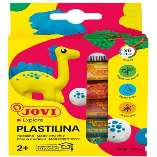 Modeling Clay 6 Sticks JOVI - 2