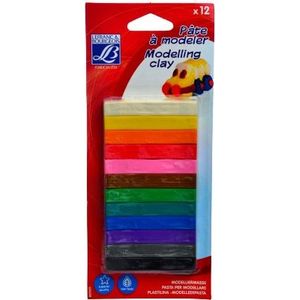 Pâte à modeler LEFRANC BOURGEOIS 12 couleurs