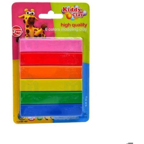 Modeling Clay 6 Sticks KIDDY CLAY - 2