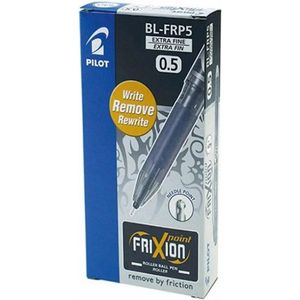 Stylos effaçables Pilot FriXion BL-FRP5 – Pack de 12pcs – Noir