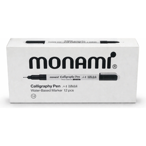 Monami Calligraphy Pen 1.0mm Pack of 12