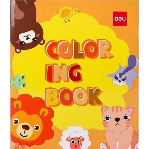 Livre de coloriage Deli – Animaux