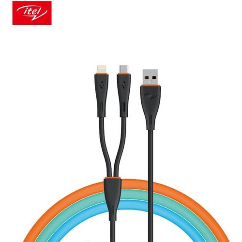 كابل USB itel ICD-X31 1M 2in1 - 3