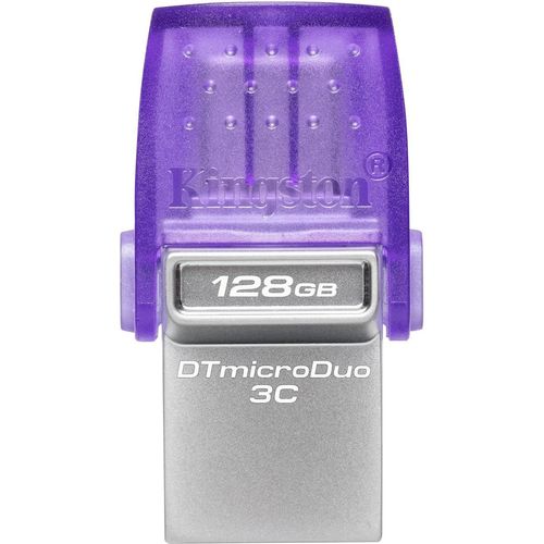Clé USB Kingston DataTraveler microDuo 3C USB Type-A / Type-C 3.2 - 128 Go