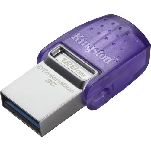 Clé USB Kingston DataTraveler microDuo 3C USB Type-A / Type-C 3.2 - 128 Go - 2