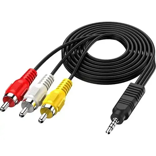 Cable Jack RCA AV Audio Video 1.5m
