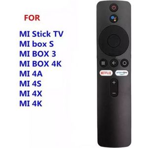 Télécommande vocale Bluetooth pour Xiaomi Smart TV MI TV Stick MI Box 4K
