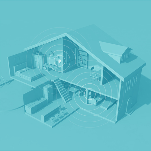 CPL TP-Link Extender AV500 2-port Powerline Wi-Fi Extender 3-pack KIT 500 Mbps - 4