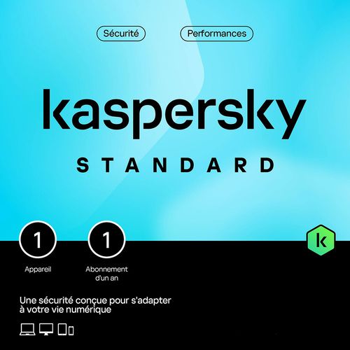 Kaspersky Plus (Internet Security) - 1 Poste / 1 an - 2