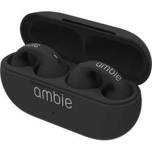 Ambie Écouteurs Sans fil Bluetooth à Oreille Ouverte Sound Extra Bass Stéréo TWS - noir