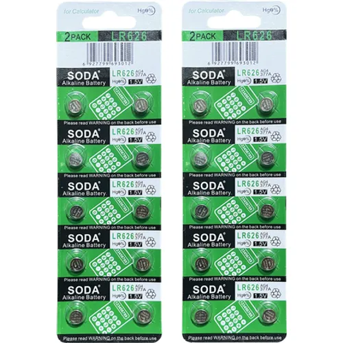 Pile Alkaline  SODA  LR626/AG4/377A/1.5V - 2