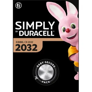 Pile Lithium DURACELL CR2032