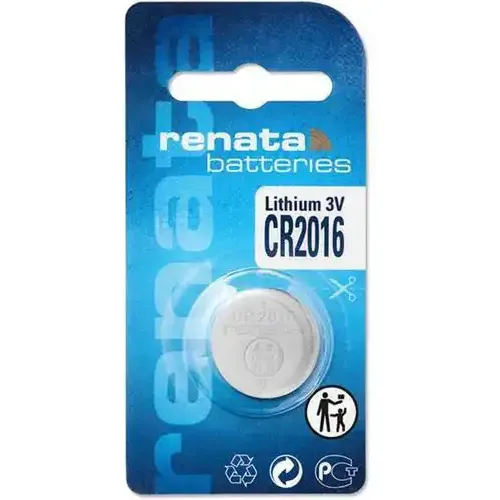 Renata Batterie 3V au Lithium CR2016