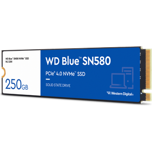 Disque dur interne SSD WD Blue SN580 PCIe 4.0 M.2 2280 NVMe 500 Go