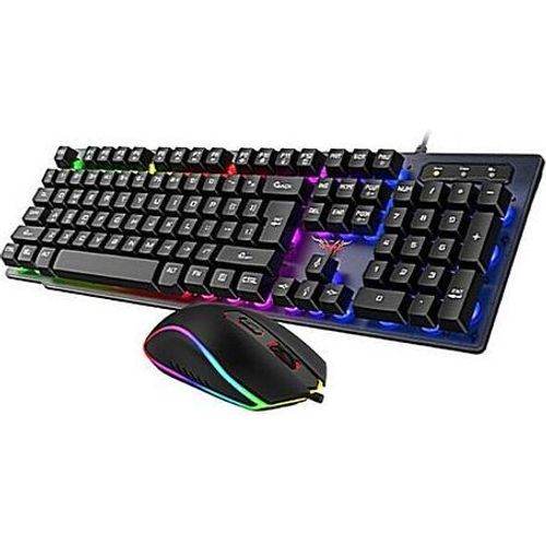 حزمة لوحة مفاتيح وفأرة للألعاب مع وصلة سلكية DML GK4149CM