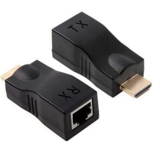 HDMI Extender Adaptateur RJ45 Amplificateur de Signal 30 mètres 1080P