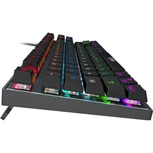 لوحة مفاتيح الألعاب الميكانيكية SH PRO GAMING MK-X60، 87 مفتاحًا، إضاءة خلفية RGB - 2
