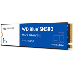 Disque dur interne SSD WD Blue SN580 PCIe 4.0 M.2 2280 NVMe 1 To