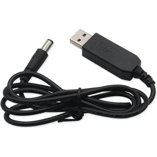 Alimentation USB BOOST CABLE 5V To 12V 1m Convertisseur vers Routeur\Modem\Wifi - 3
