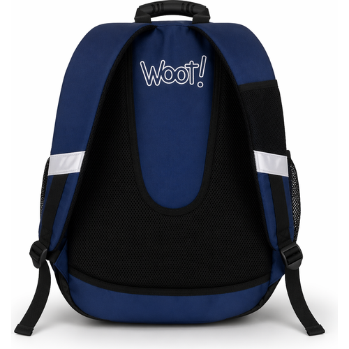Sac à dos WOOT bleu scolaire 25L - 3