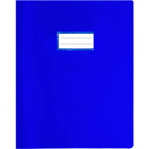 Couverture Cahier A5 - Bleue