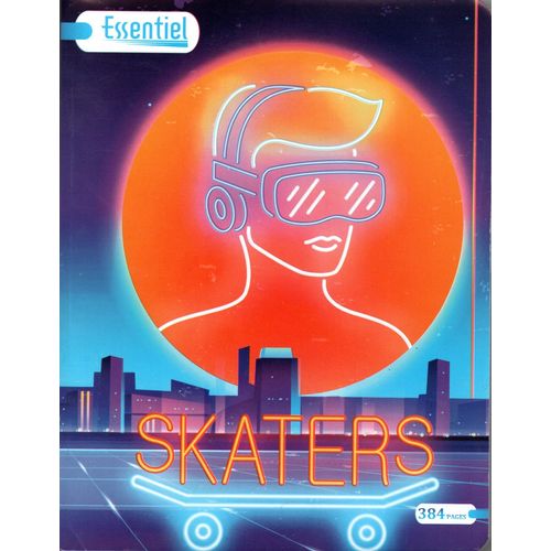 Cahier ESSENTIEL 384p broché Petit Format 60g Grand Carreaux
