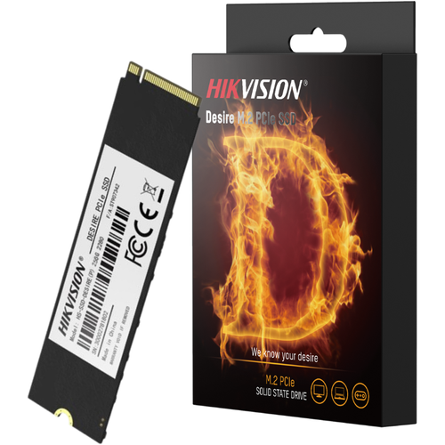 Disque dur interne SSD Hikvision Desire PCIe NVMe M.2 2280 Gen3 256Go