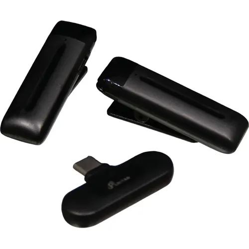 دو ميكروفون سلكي لاسلكي بتردد 2.4 غيغاهرتز مع تقنية تقليل الضوضاء - 3