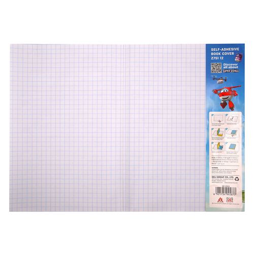 Protective Adhesive Book Cover DELI 10 PCS - 2