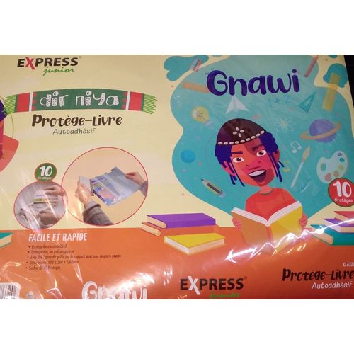 Protège Livre Adhésif EXPRESS 10PCS - 3