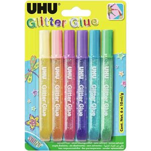 Glitter Glue UHU SHINY 
